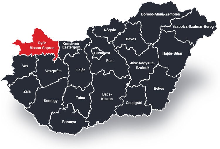 Győr és Győr-Moson-Sopron Megye – Biztonsági ajtó beépítéssel