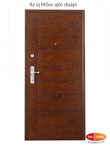 Hisec ajtó új dizájn és forma
