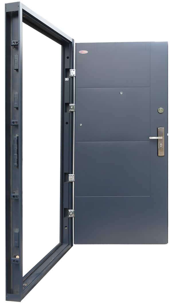 HiSec biztonsági panel acél bejárati ajtó » Hőszigetelt acél biztonsági