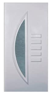 Barcelona - 5 kamrás műanyag kültéri bejárati ajtó