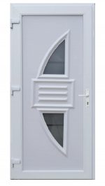 Barcelona - 5 kamrás műanyag kültéri bejárati ajtó