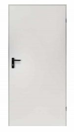 Fehér beltéri acél technikai ajtó - válaszajtó