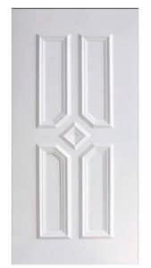 Lugo - kültéri bejárati ajtó 5 kamrás műanyag