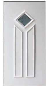 Malaga- kültéri 5 kamrás műanyag bejárati ajtó