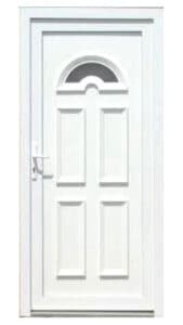 Valencia- kültéri 5 kamrás műanyag bejárati ajtó