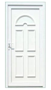 Valencia- kültéri 5 kamrás műanyag bejárati ajtó