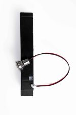 Eredeti HiSec világító ajtócsengő, kivehető elemtartóval