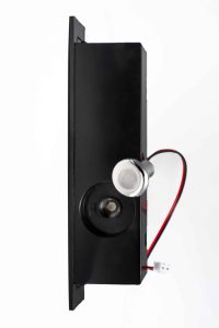 Eredeti HiSec világító ajtócsengő, kivehető elemtartóval